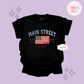 EMBROIDERED MAIN STREET USA - EXCLUSIVE TO MoM- ADULT T-SHIRT 10063