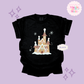EMBROIDERED GINGERBREAD CASTLE - EXCLUSIVE TO MoM- ADULT T-SHIRT