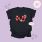 EMBROIDERED RED LMQ HAT  - EXCLUSIVE COLLAB - ADULT T-SHIRT 10053