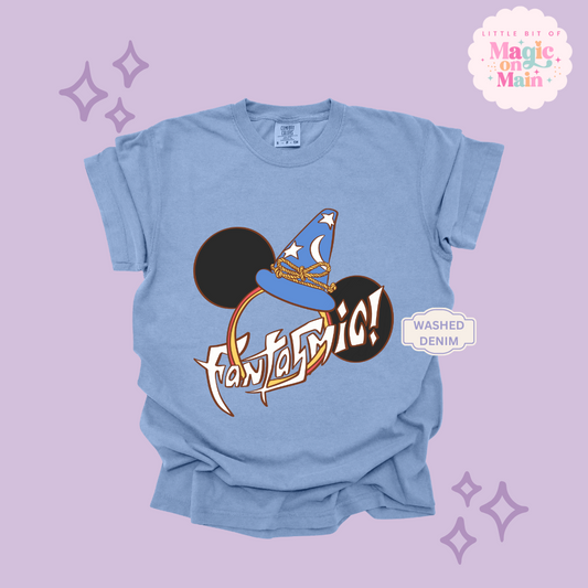PRINTED FANTASMIC EARS - ADULT T-SHIRT