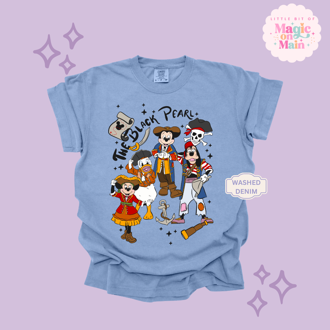 PRINTED PIRATES - ADULT T-SHIRT