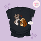 PRINTED DOGS - ADULT T-SHIRT 10017