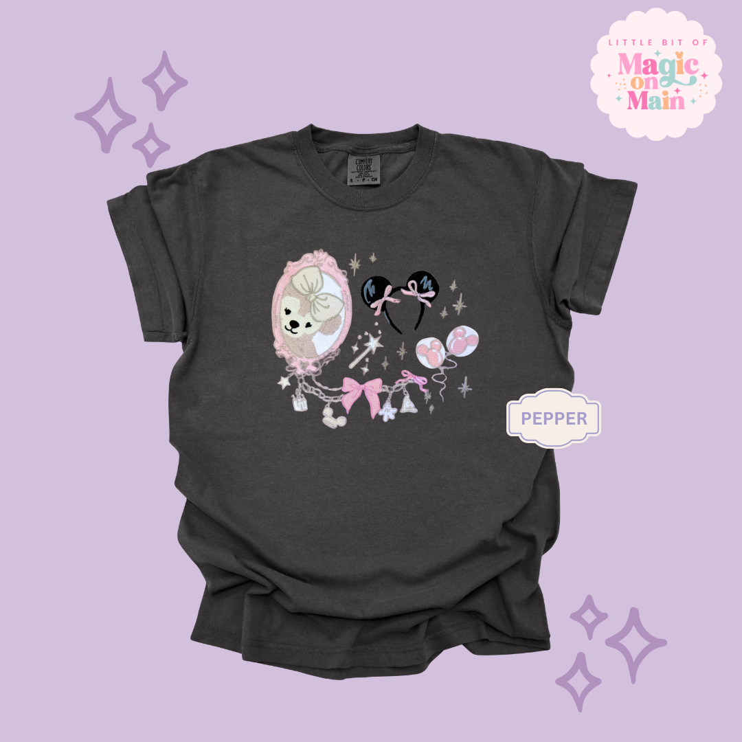 EMBROIDERED PARK GIRLIE - ADULT T-SHIRT 10052