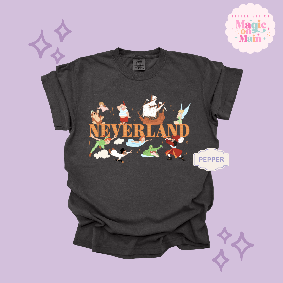 PRINTED NEVERLAND - EXCLUSIVE TO MoM - ADULT T-SHIRT 10049