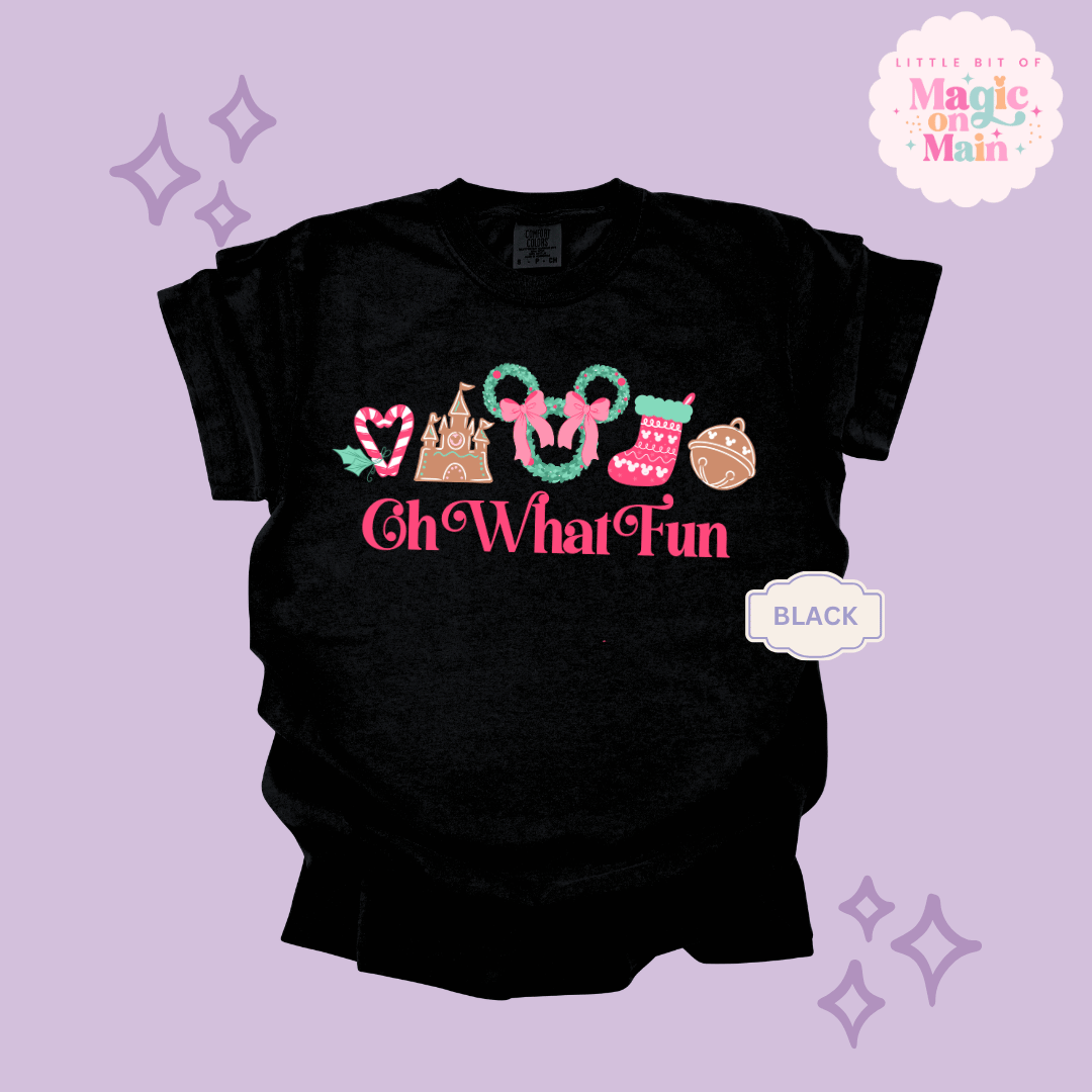 PRINTED OH WHAT FUN - EXCLUSIVE TO MoM - ADULT T-SHIRT