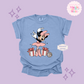 PRINTED MINNIE CHRISTMAS BALLERINA - ADULT T-SHIRT