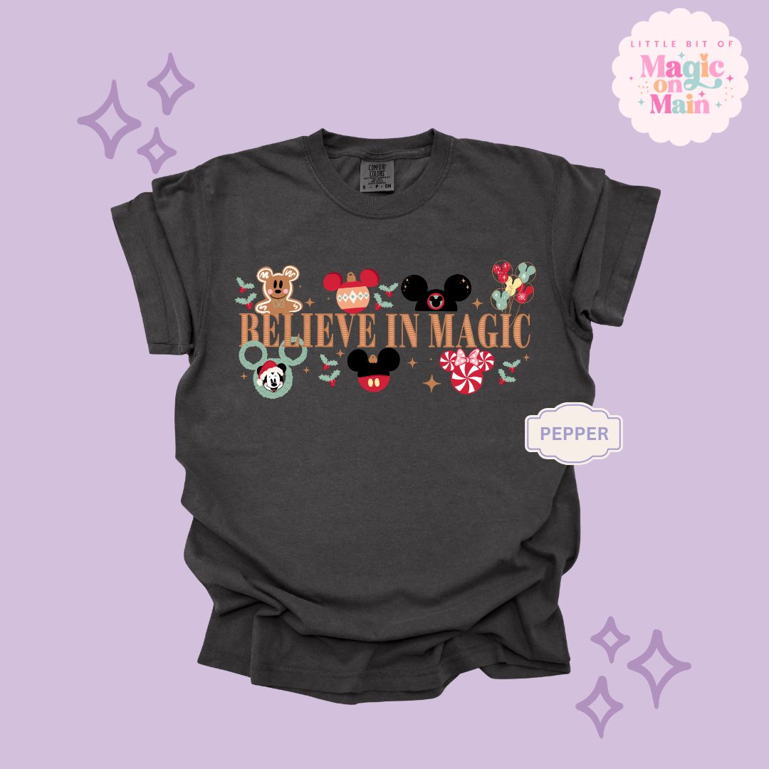 PRINTED BELIEVE IN MAGIC - EXCLUSIVE TO MoM - ADULT T-SHIRT