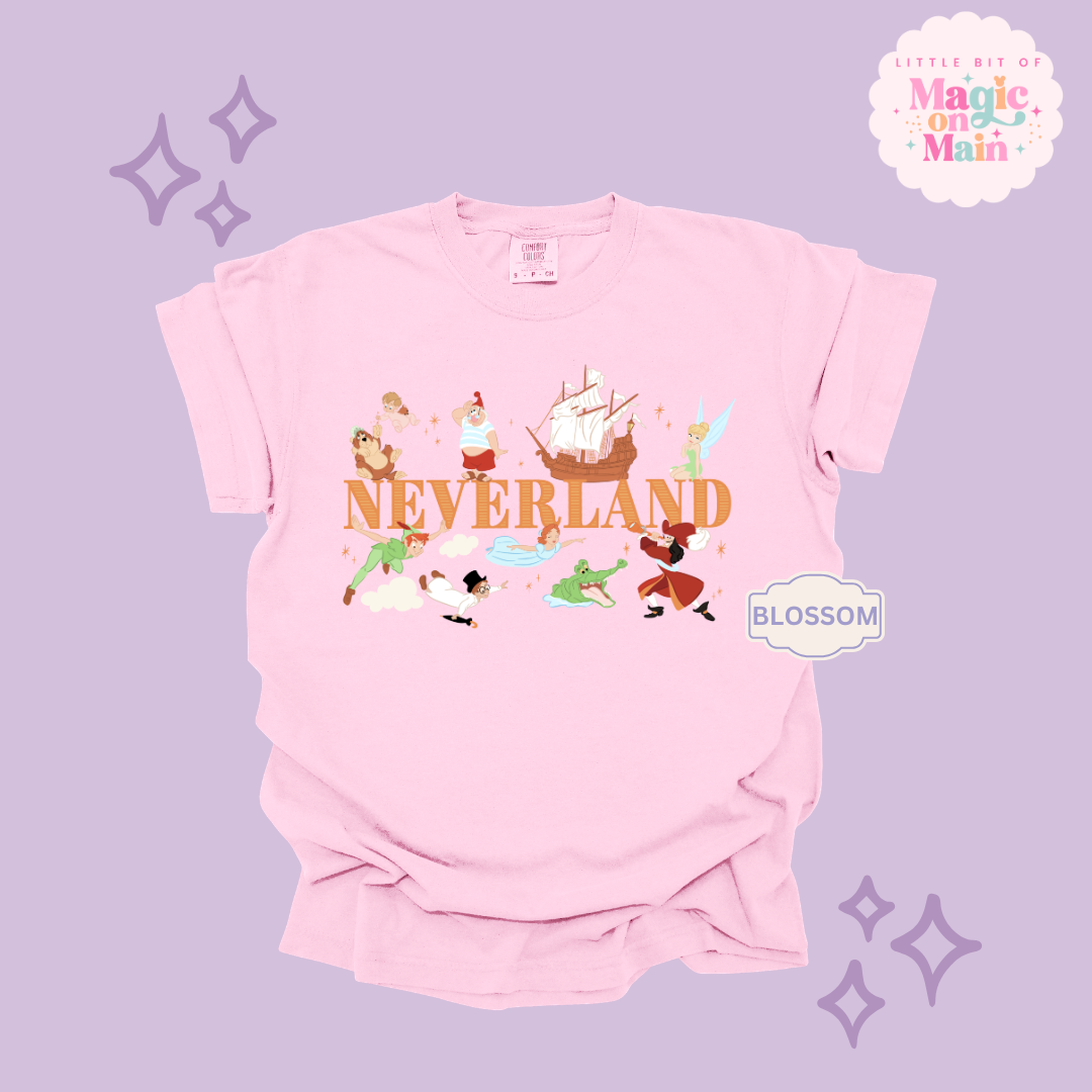 PRINTED NEVERLAND - EXCLUSIVE TO MoM - ADULT T-SHIRT 10049