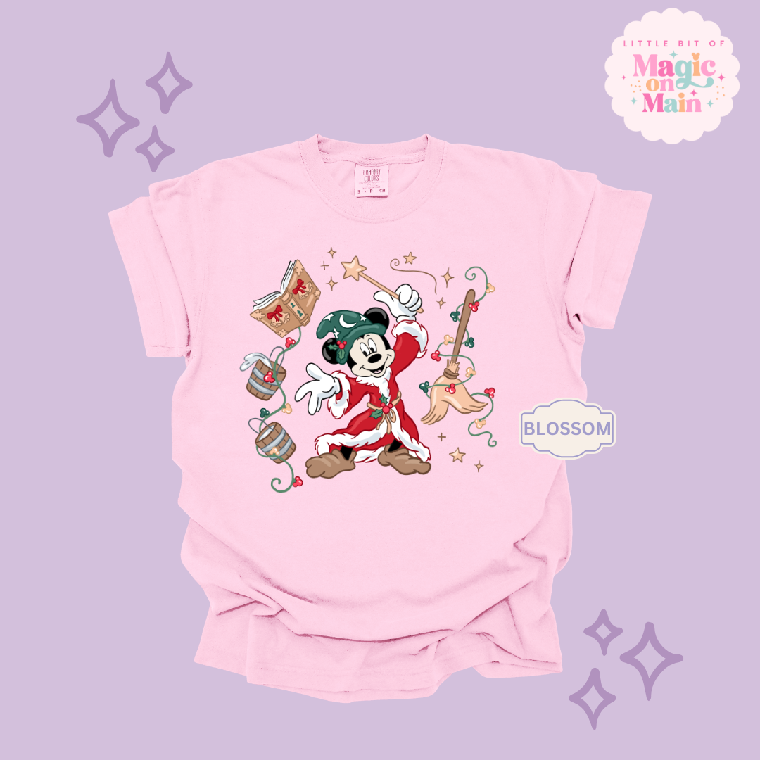 PRINTED CHRISTMAS SORCERER - ADULT T-SHIRT