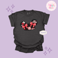EMBROIDERED RED LMQ HAT  - EXCLUSIVE COLLAB - ADULT T-SHIRT 10053