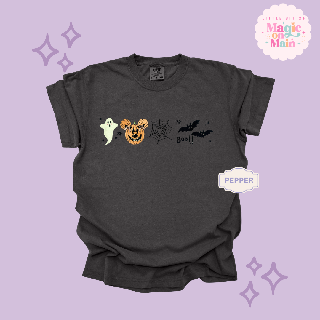 EMBROIDERED BOO CREW - EXCLUSIVE TO MoM- ADULT T-SHIRT