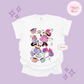 PRINTED MINNIES WONDERLAND - ADULT T-SHIRT