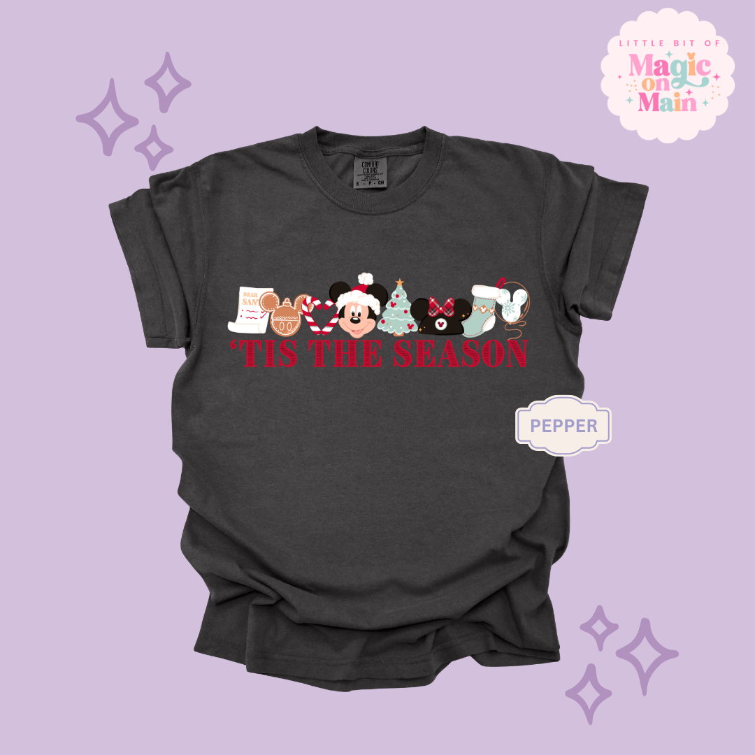 PRINTED TIS THE SEASON - EXCLUSIVE TO MoM - ADULT T-SHIRT