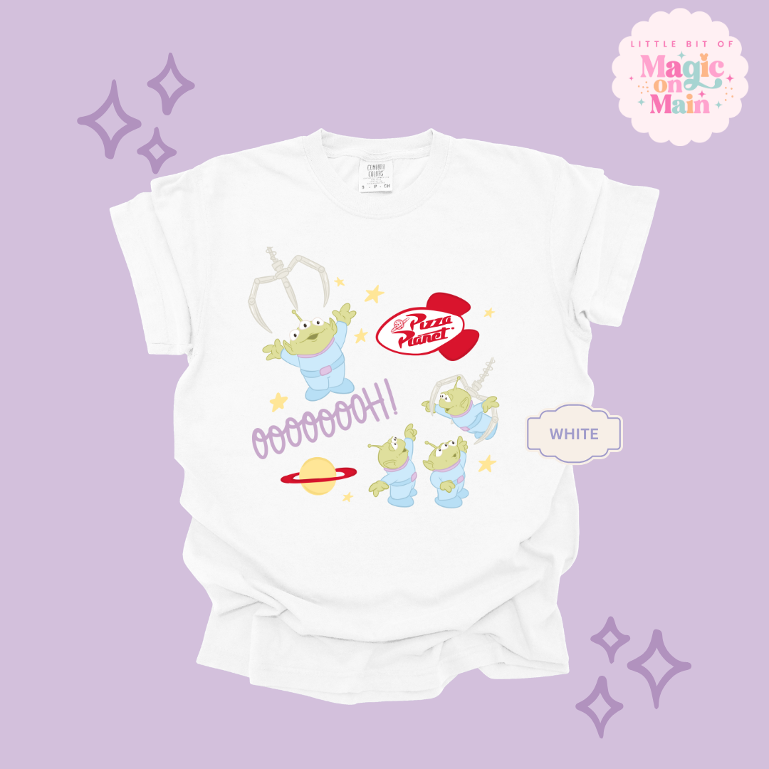 PRINTED ALIENS - EXCLUSIVE TO MoM - ADULT T-SHIRT