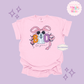 EMBROIDERED BOO - ADULT T-SHIRT 10061