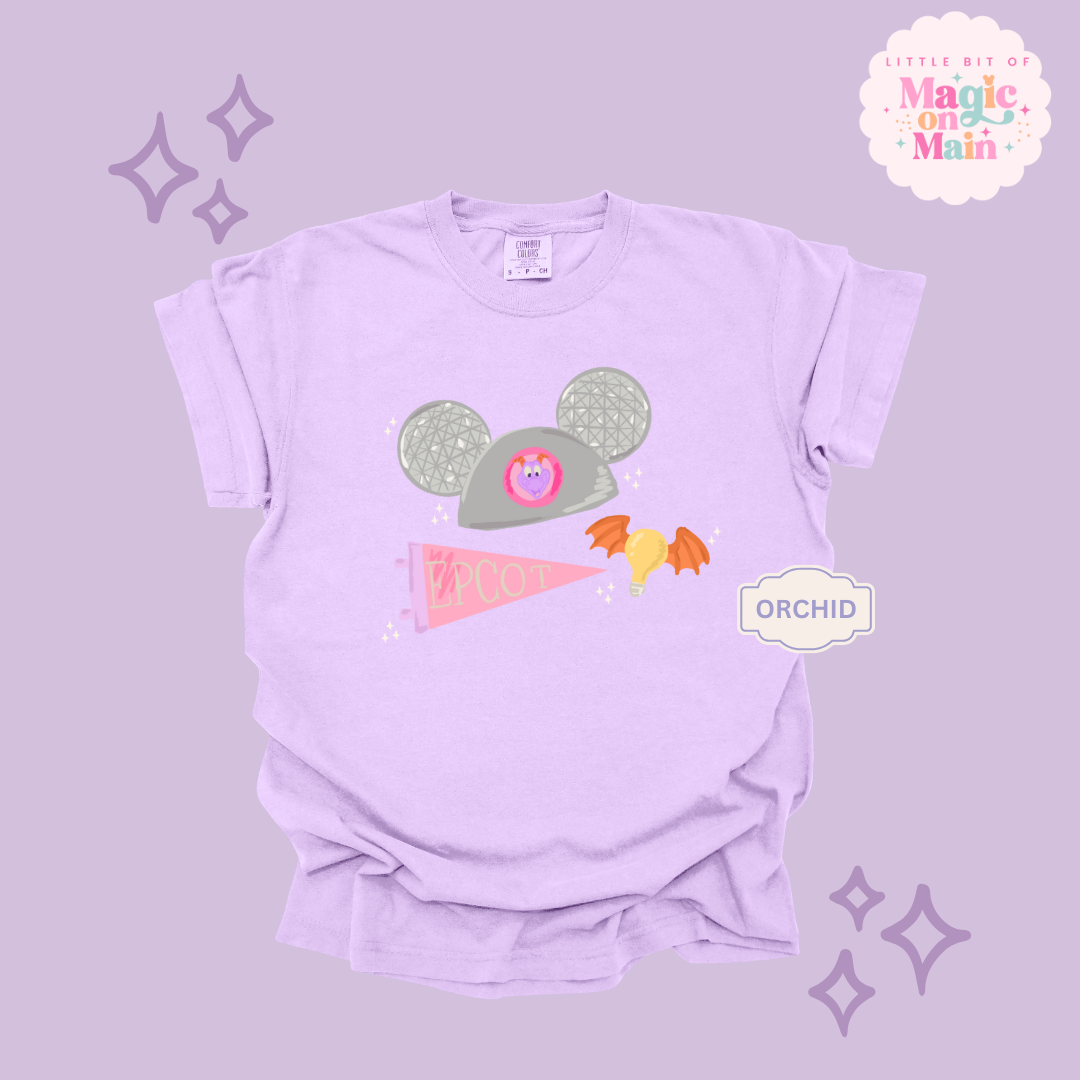 PRINTED EPCOT GIRLIE - EXCLUSIVE TO MoM - ADULT T-SHIRT 10042