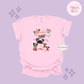 EMBROIDERED GHOULY HALLOWEEN - EXCLUSIVE TO MoM- ADULT T-SHIRT 10059