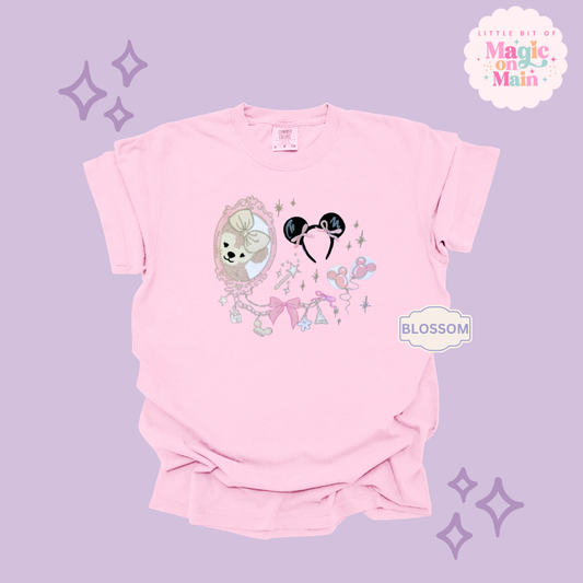 EMBROIDERED PARK GIRLIE - ADULT T-SHIRT 10052