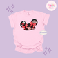 EMBROIDERED RED LMQ HAT  - EXCLUSIVE COLLAB - ADULT T-SHIRT 10053