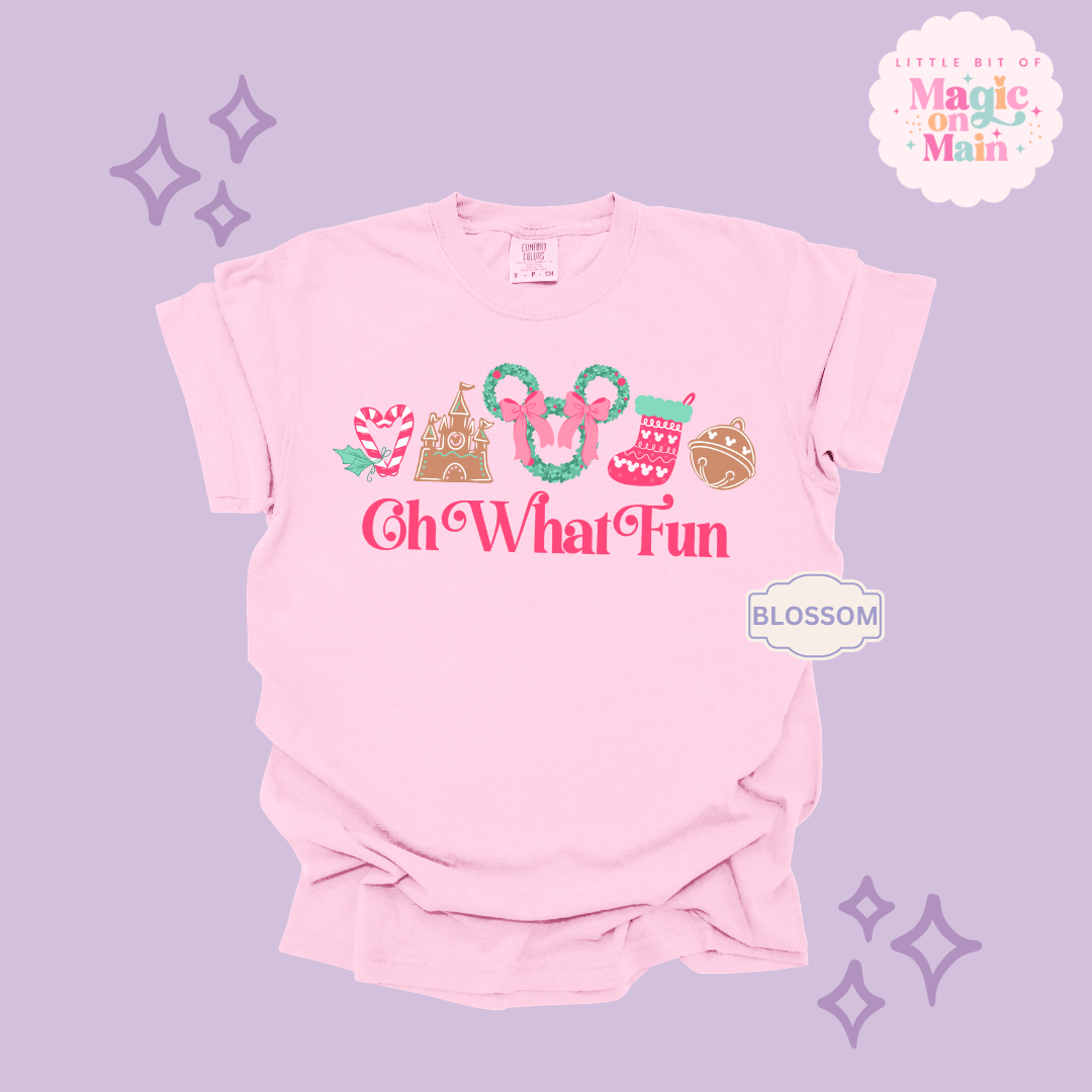 PRINTED OH WHAT FUN - EXCLUSIVE TO MoM - ADULT T-SHIRT