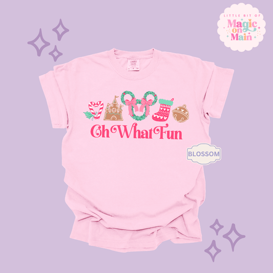 PRINTED OH WHAT FUN - EXCLUSIVE TO MoM - ADULT T-SHIRT