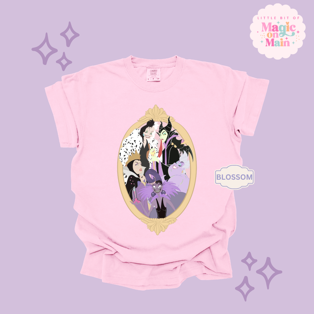 PRINTED VILLAINS - EXCLUSIVE TO MoM - ADULT T-SHIRT