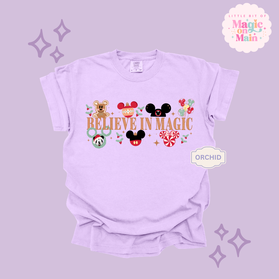 PRINTED BELIEVE IN MAGIC - EXCLUSIVE TO MoM - ADULT T-SHIRT