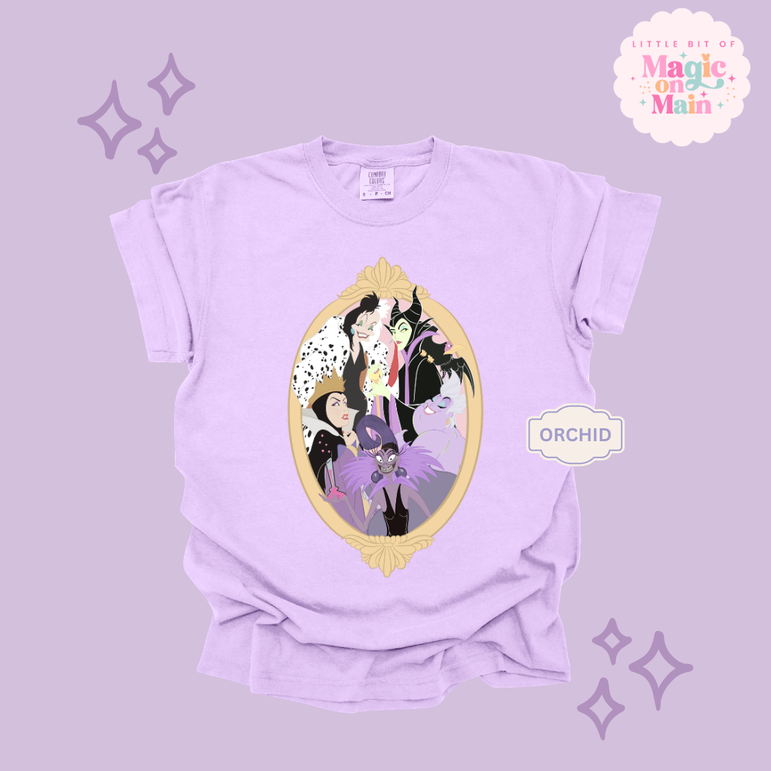 PRINTED VILLAINS - EXCLUSIVE TO MoM - ADULT T-SHIRT
