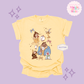 PRINTED BELLE- ADULT T-SHIRT 10044