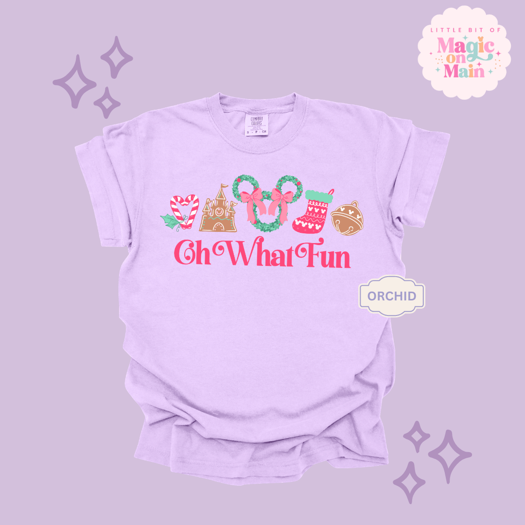 PRINTED OH WHAT FUN - EXCLUSIVE TO MoM - ADULT T-SHIRT