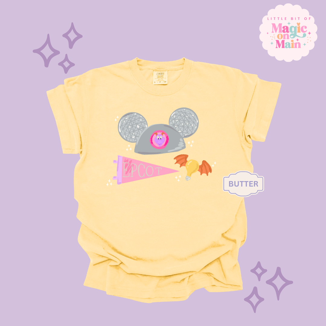PRINTED EPCOT GIRLIE - EXCLUSIVE TO MoM - ADULT T-SHIRT 10042