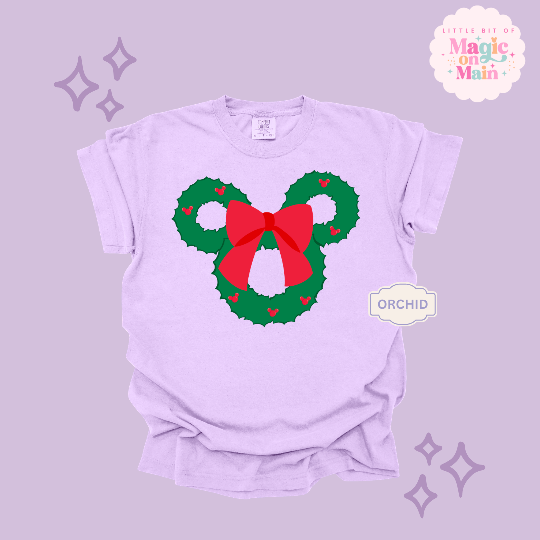 PRINTED MCKY WREATH - EXCLUSIVE TO MoM - ADULT T-SHIRT