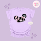 EMBROIDERED PINK LMQ HAT  - EXCLUSIVE COLLAB - ADULT T-SHIRT 10053