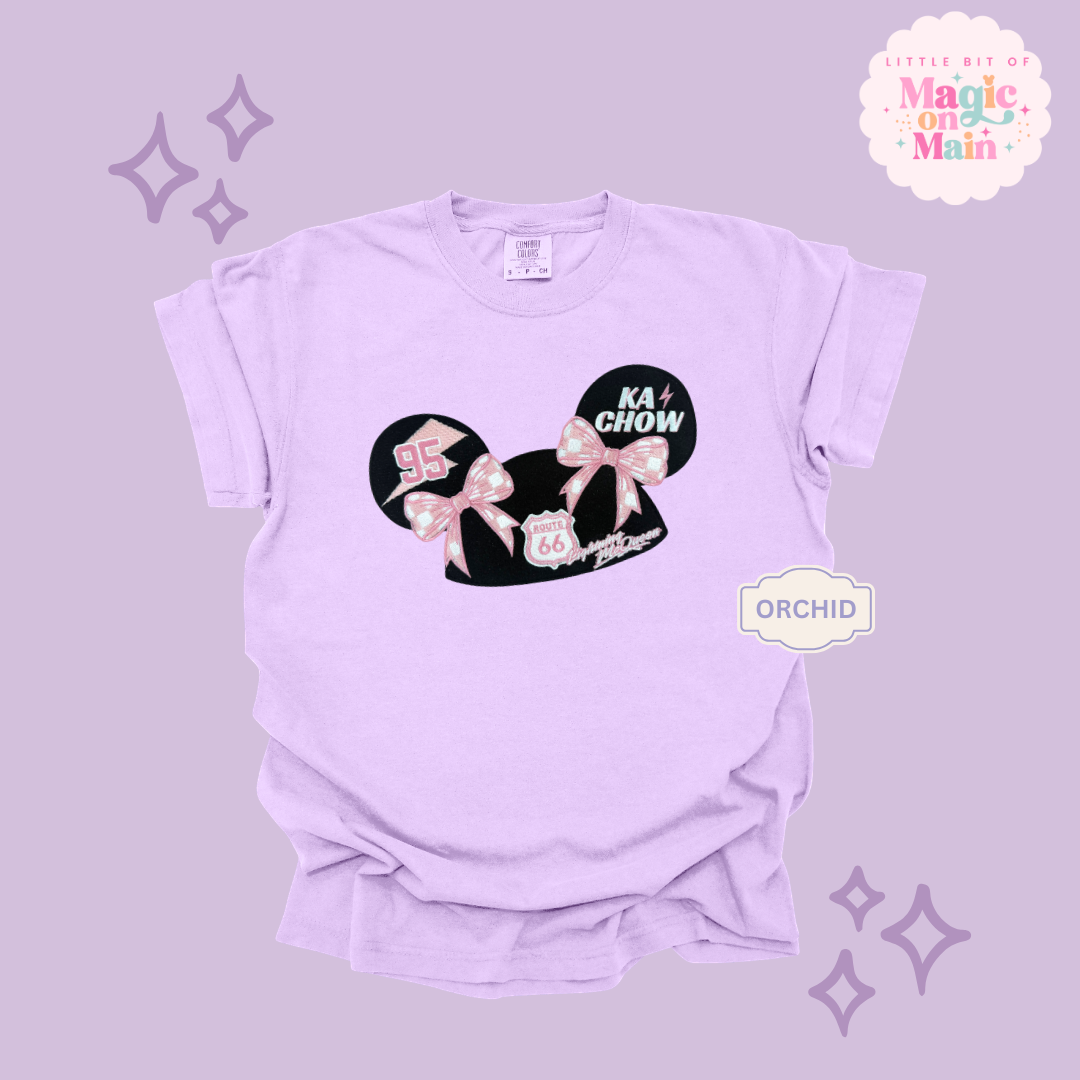 EMBROIDERED PINK LMQ HAT  - EXCLUSIVE COLLAB - ADULT T-SHIRT 10053