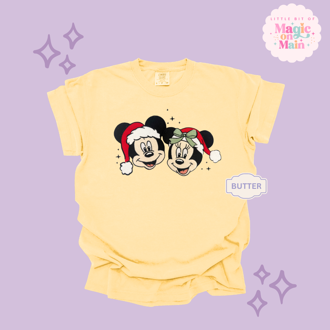 EMBROIDERED MERRY MCKY MNIE - EXCLUSIVE TO MoM- ADULT T-SHIRT
