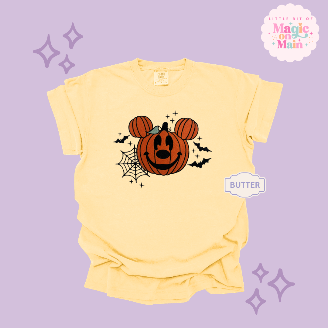 EMBROIDERED MCKY PUMPKIN - EXCLUSIVE TO MoM- ADULT T-SHIRT 10057