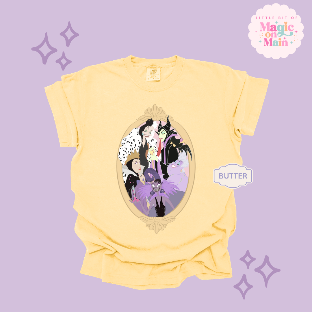 PRINTED VILLAINS - EXCLUSIVE TO MoM - ADULT T-SHIRT
