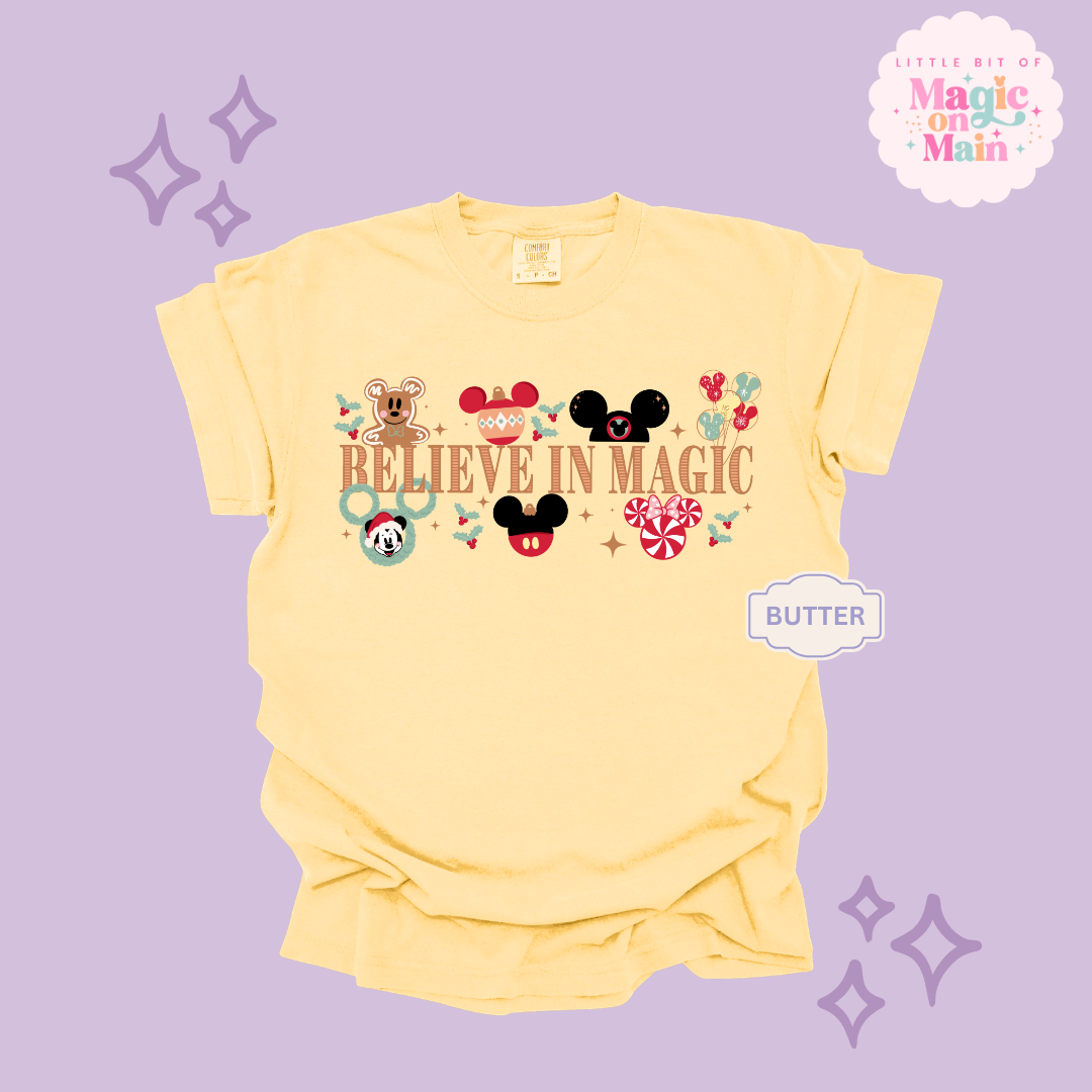 PRINTED BELIEVE IN MAGIC - EXCLUSIVE TO MoM - ADULT T-SHIRT