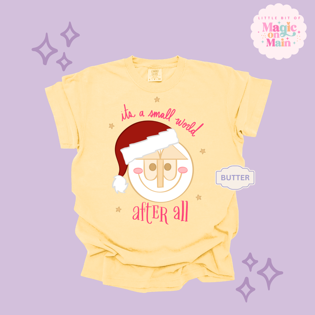 PRINTED SML WORLD - EXCLUSIVE TO MoM - ADULT T-SHIRT