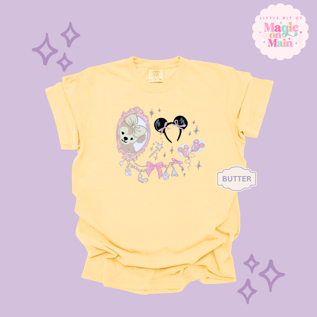 EMBROIDERED PARK GIRLIE - ADULT T-SHIRT 10052