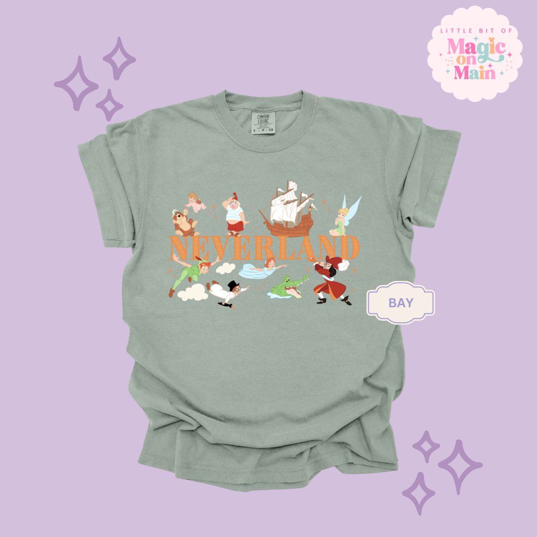 PRINTED NEVERLAND - EXCLUSIVE TO MoM - ADULT T-SHIRT 10049