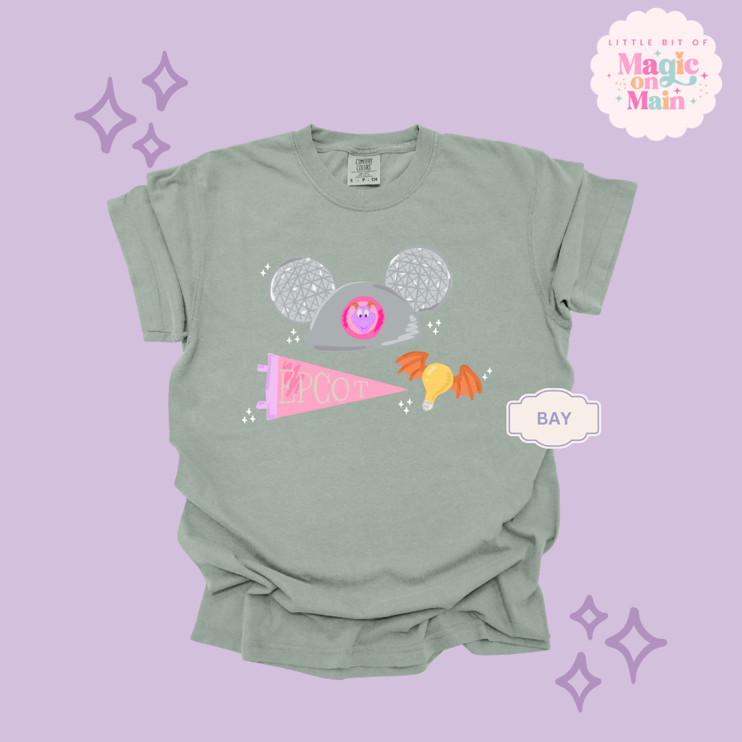 PRINTED EPCOT GIRLIE - EXCLUSIVE TO MoM - ADULT T-SHIRT 10042