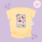 PRINTED GIRLIE POP STAMP - ADULT T-SHIRT 10002