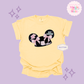 EMBROIDERED PINK LMQ HAT  - EXCLUSIVE COLLAB - ADULT T-SHIRT 10053