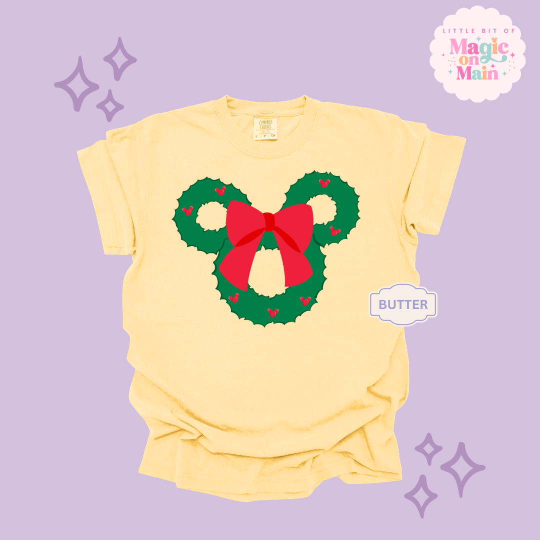 PRINTED MCKY WREATH - EXCLUSIVE TO MoM - ADULT T-SHIRT