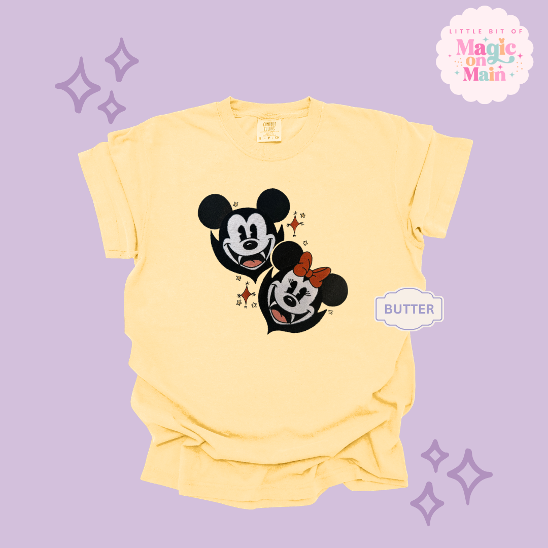 EMBROIDERED MCKY VAMPIRE - EXCLUSIVE TO MoM- ADULT T-SHIRT 10058