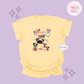 EMBROIDERED GHOULY HALLOWEEN - EXCLUSIVE TO MoM- ADULT T-SHIRT 10059