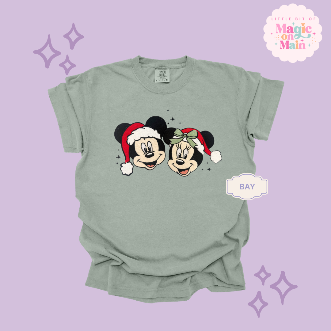 EMBROIDERED MERRY MCKY MNIE - EXCLUSIVE TO MoM- ADULT T-SHIRT