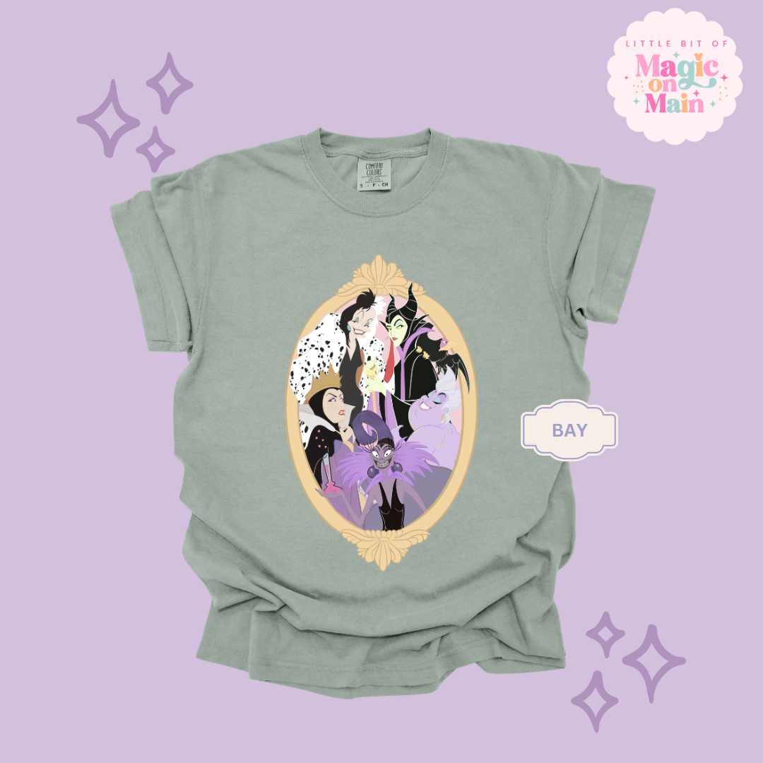 PRINTED VILLAINS - EXCLUSIVE TO MoM - ADULT T-SHIRT