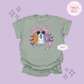 EMBROIDERED BOO - ADULT T-SHIRT 10061